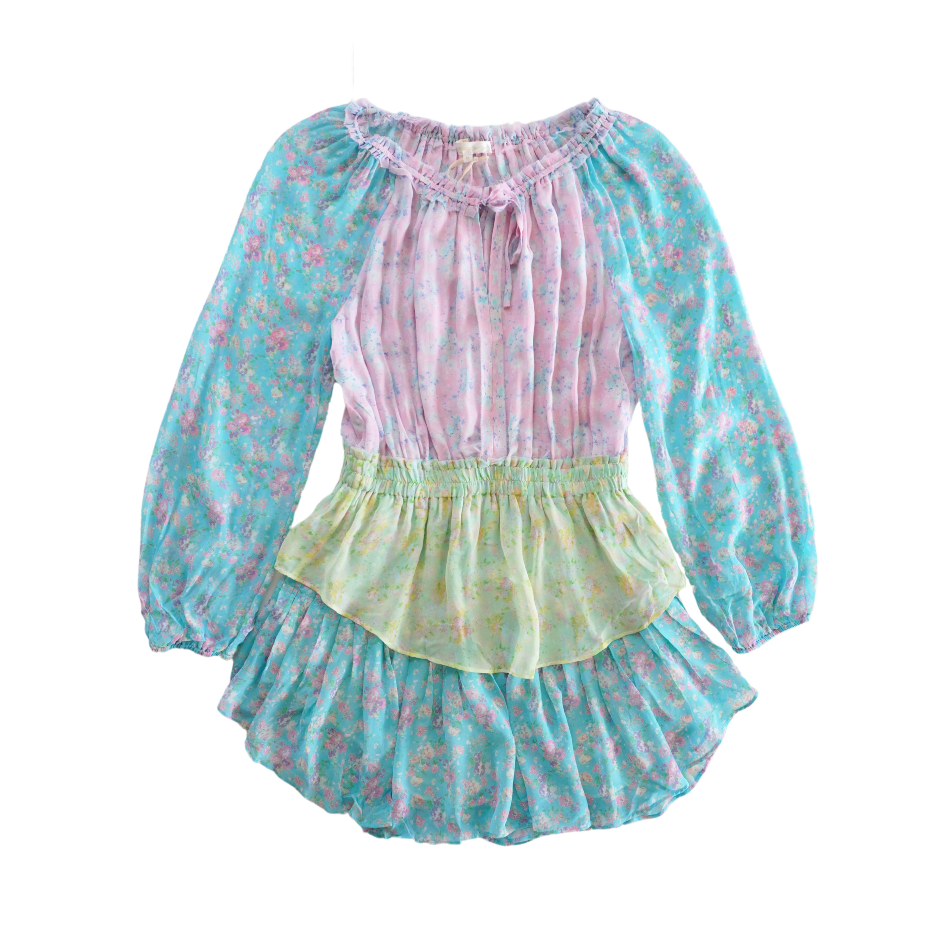 LoveShackFancy 'Popover' Mini Dress - Women's M
