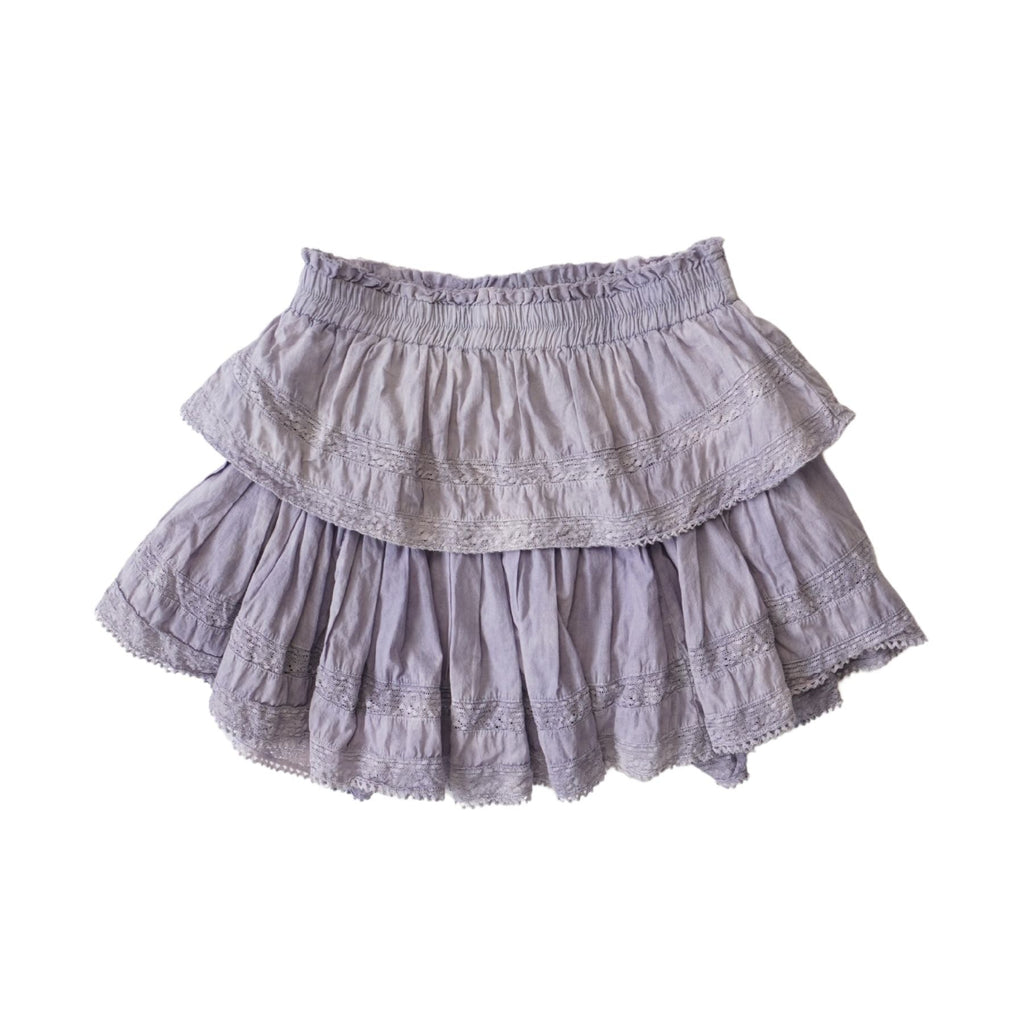 LoveShackFancy Ruffle Mini Skirt - Women's XS
