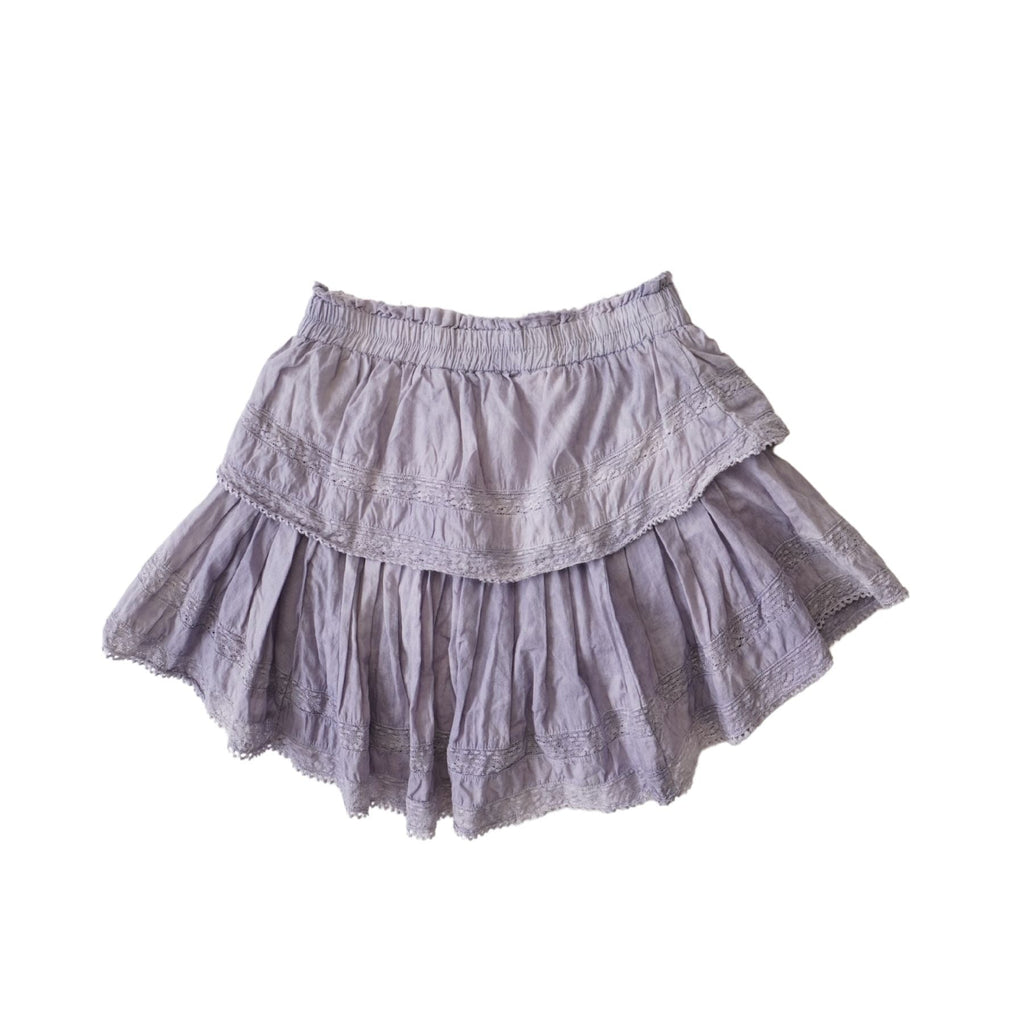 LoveShackFancy Ruffle Mini Skirt - Women's XS