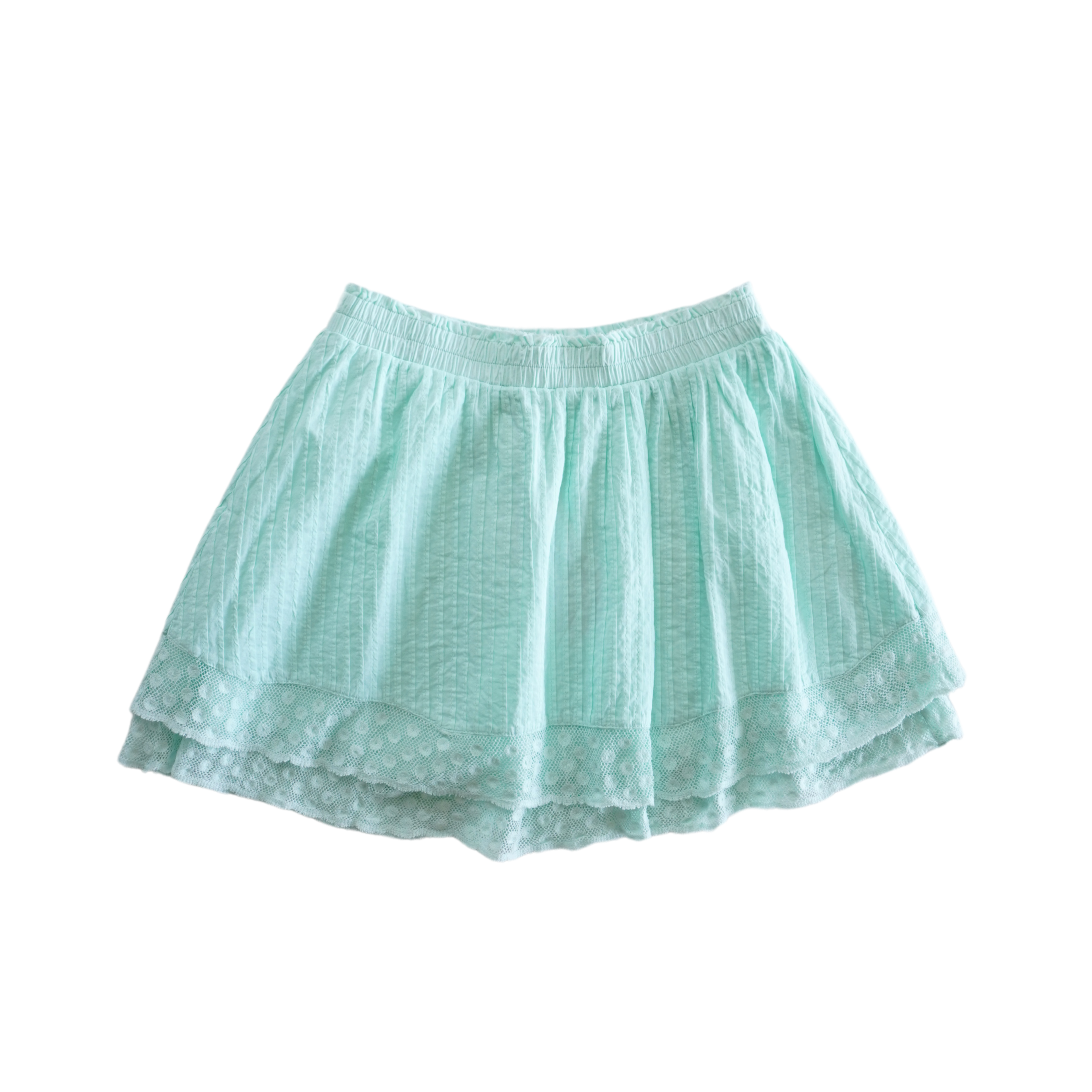 LoveShackFancy 'Toya' Mini Skirt - Women's M