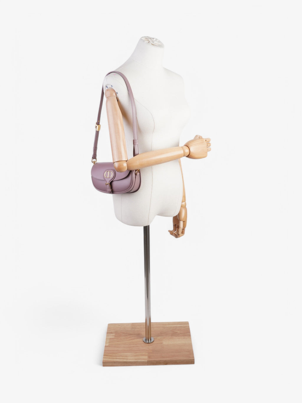 Christian Dior Bobby East-West Lilac Calfskin Leather