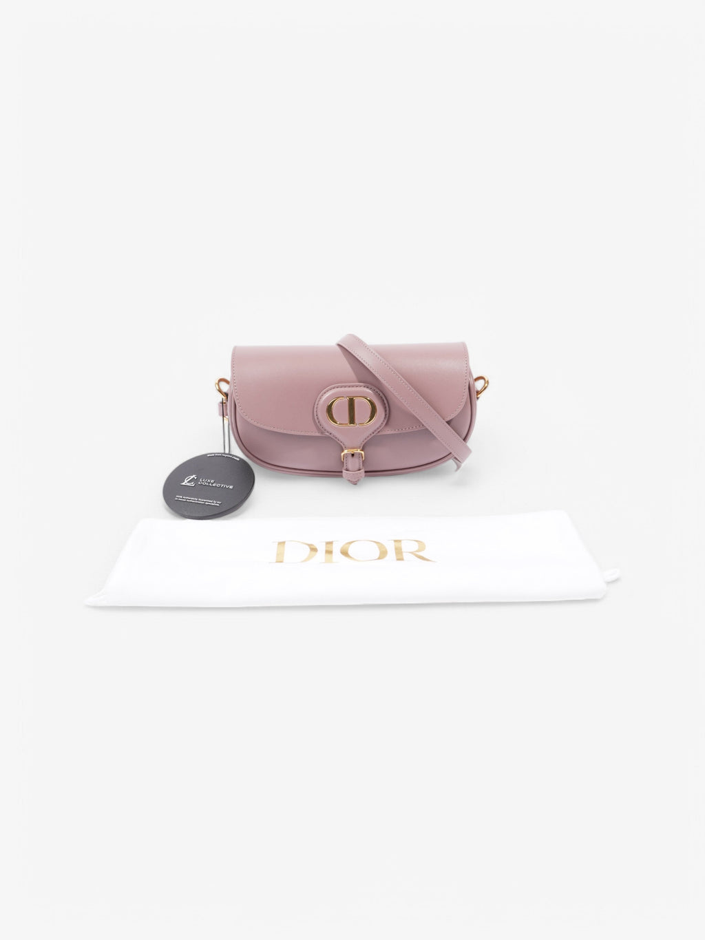 Christian Dior Bobby East-West Lilac Calfskin Leather