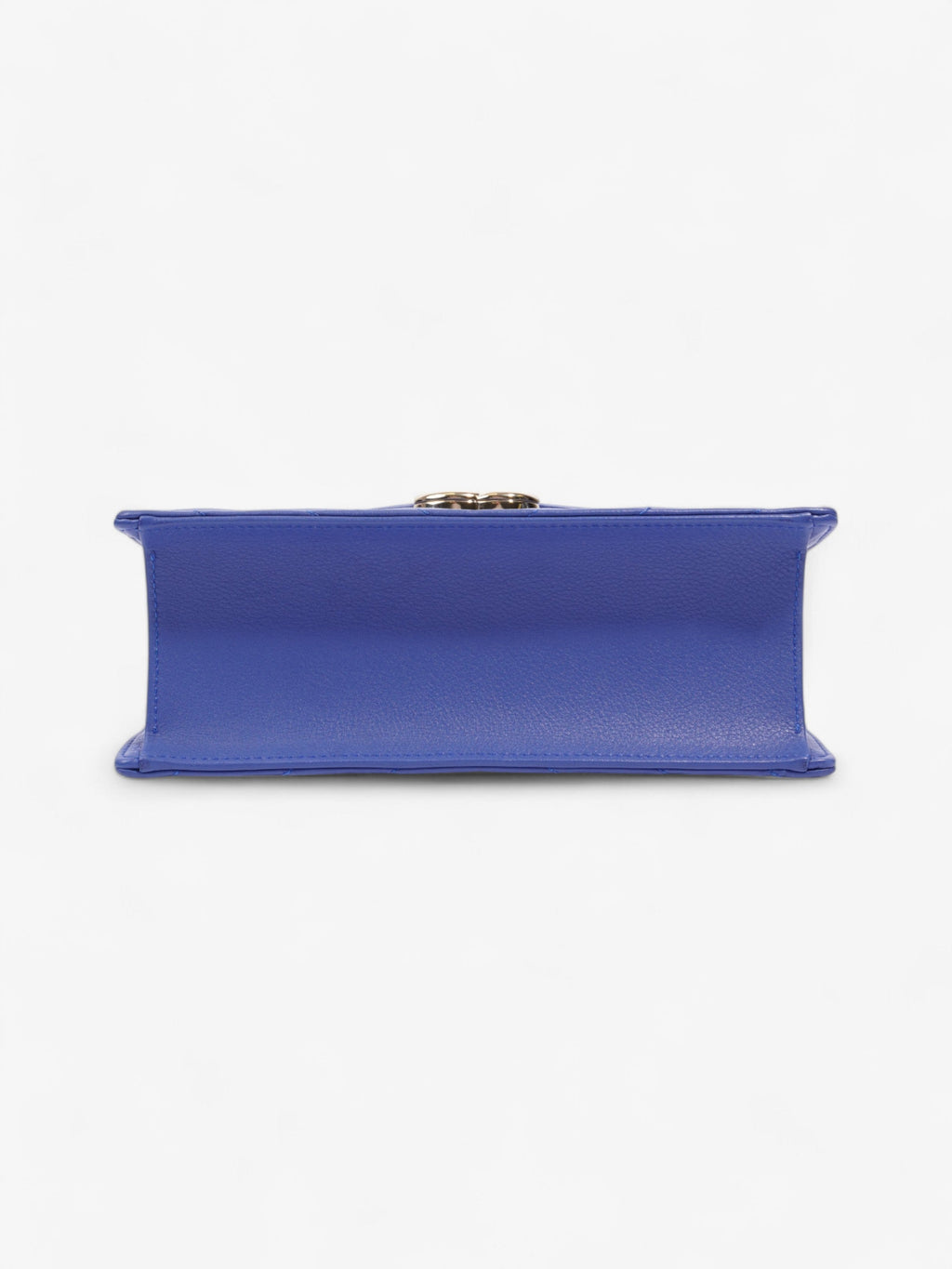 Chanel Envelope Flap Bag Blue Calfskin Leather