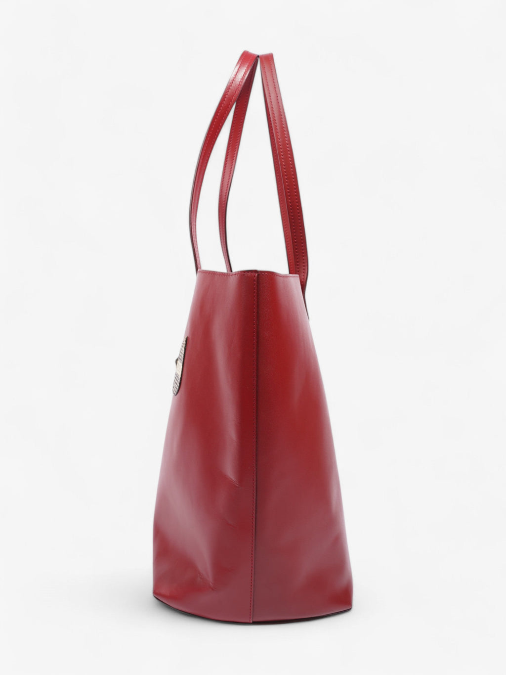 Fendi Monster Eye Tote Red / Snake Leather
