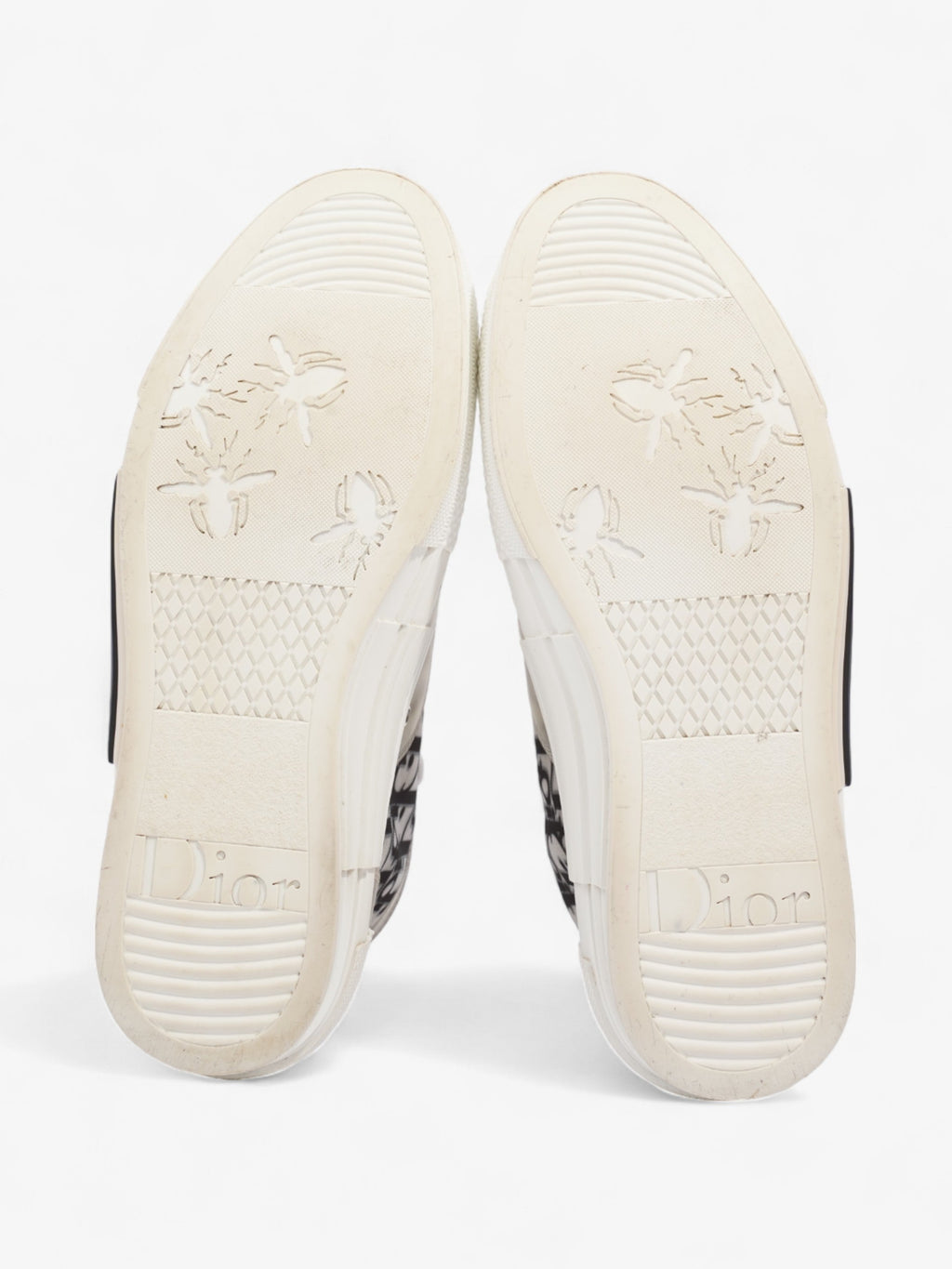 Christian Dior B23 High Top White / Black Mesh EU 40.5 UK 7.5