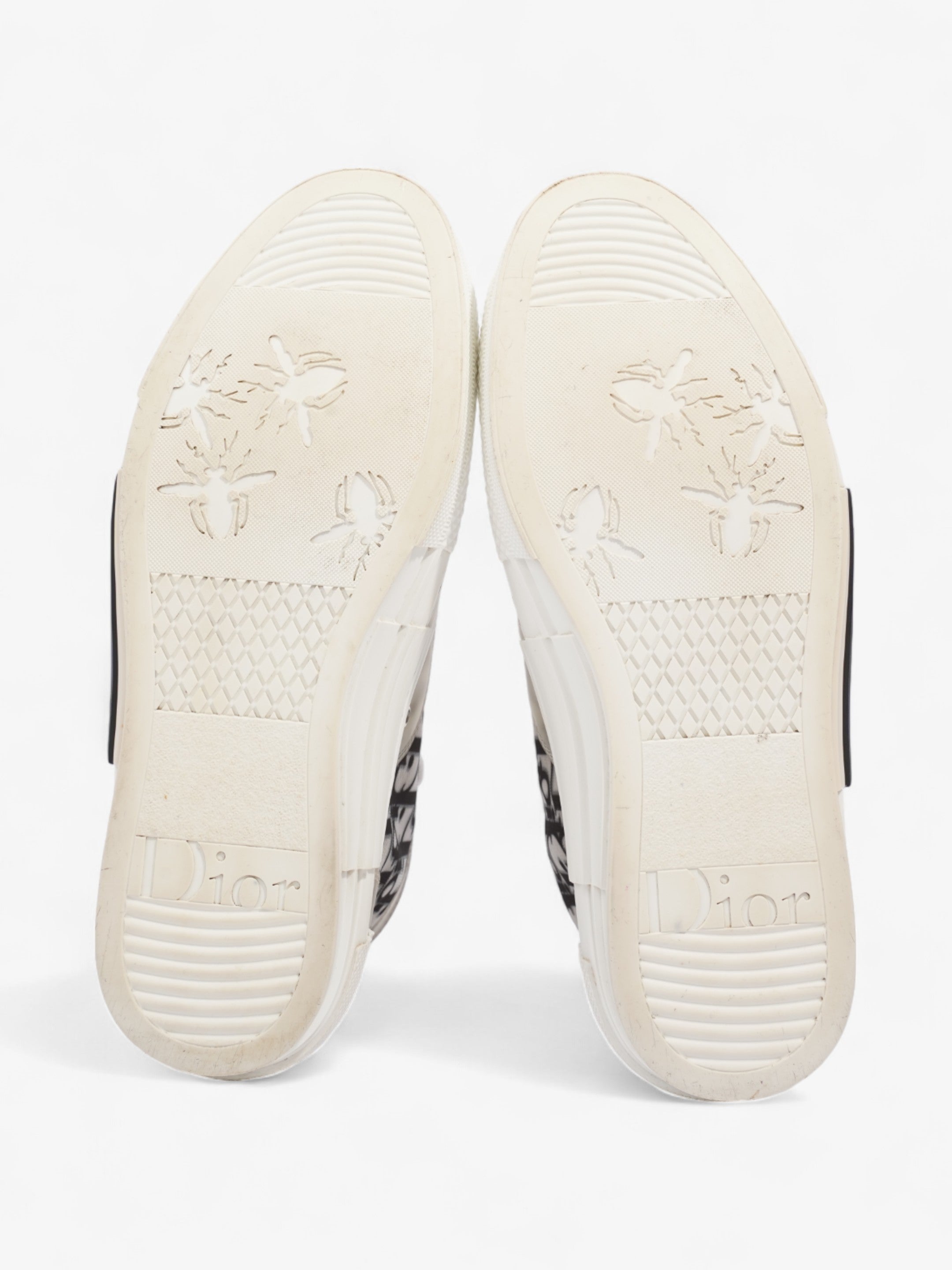 Christian Dior B23 High Top White / Black Mesh EU 40.5 UK 7.5