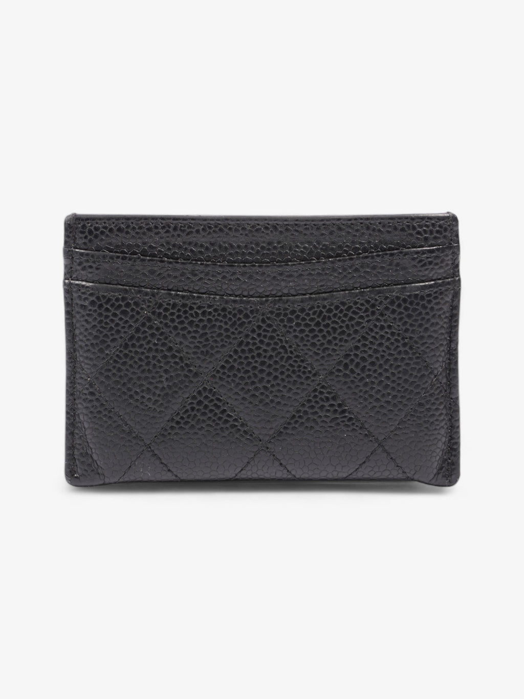Chanel  Holder Black Caviar Leather