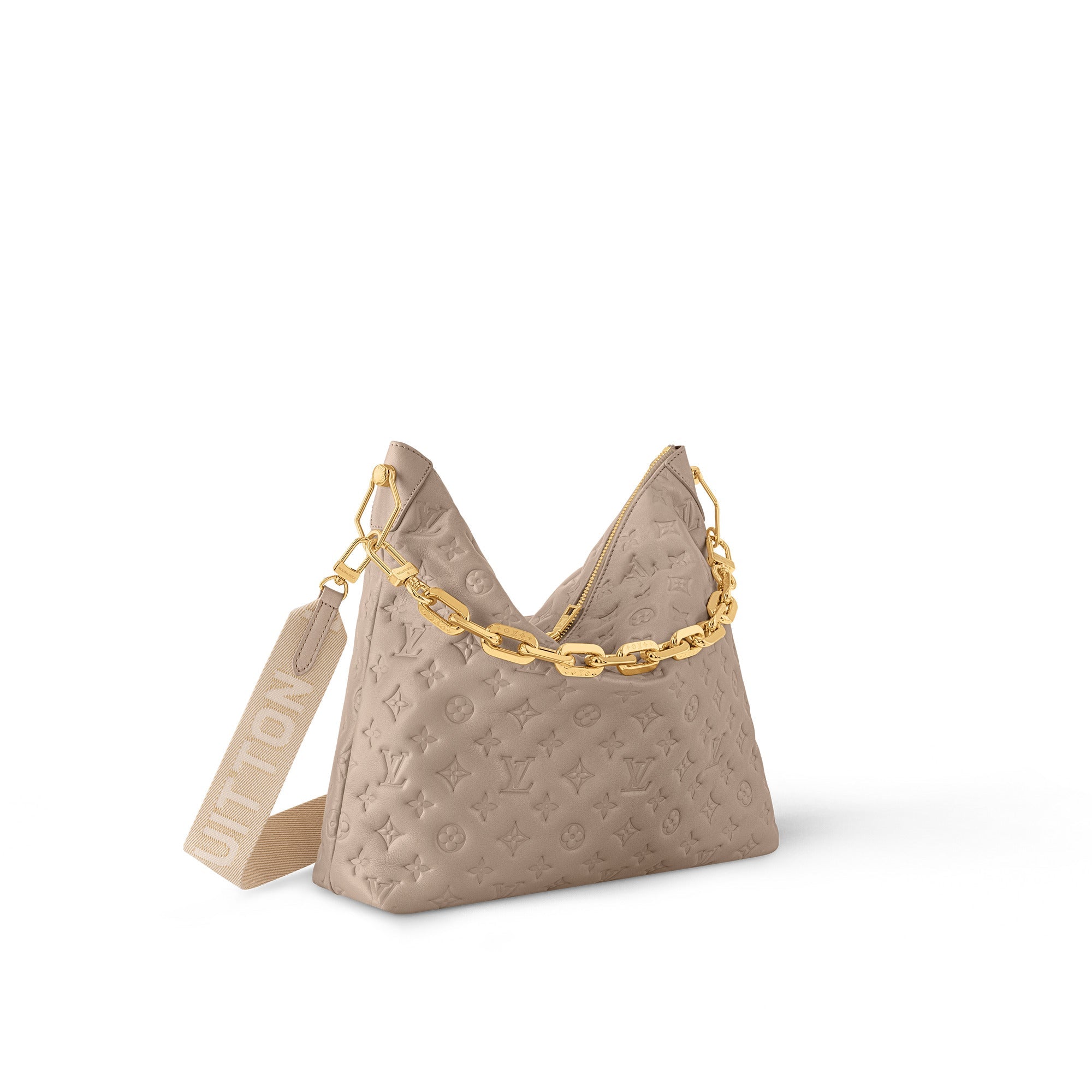 LOUIS VUITTON LV MONOGRAM COUSSIN MM HOBO BAG
