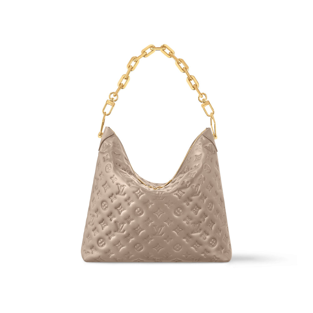 LOUIS VUITTON LV MONOGRAM COUSSIN MM HOBO BAG