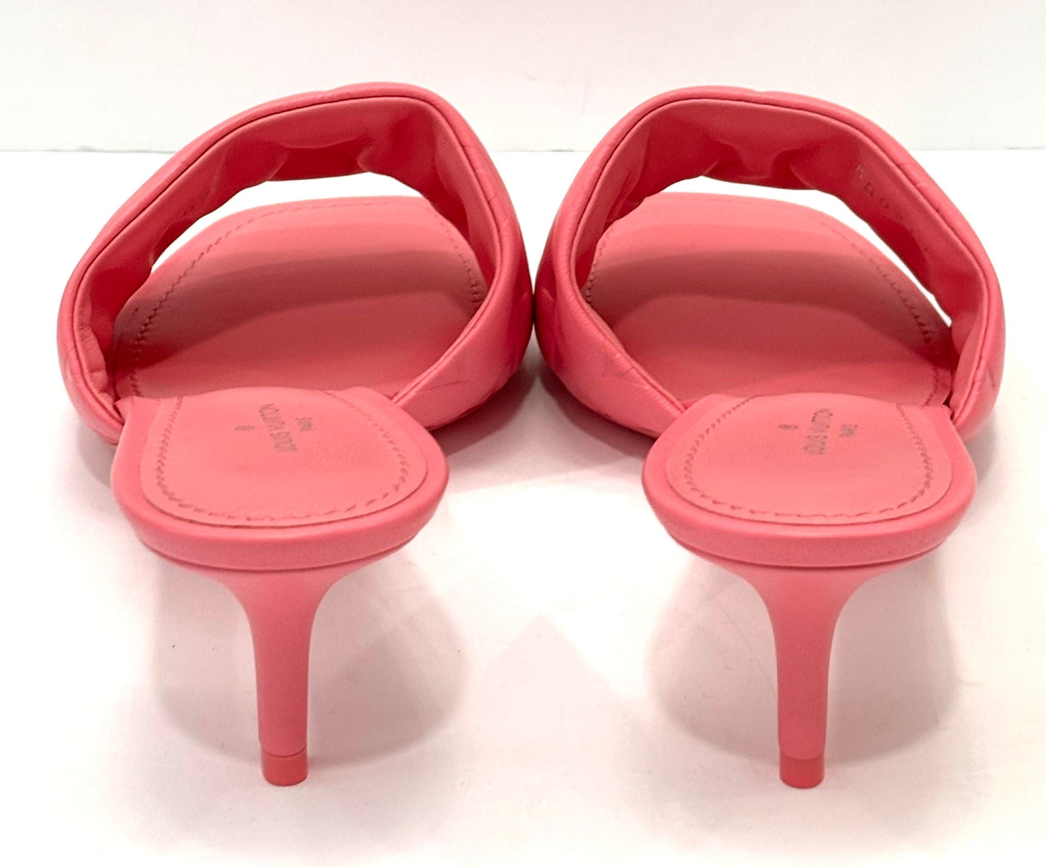 LV LAMBSKIN MONOGRAM EMBOSSED LEATHER REVIVAL MULES