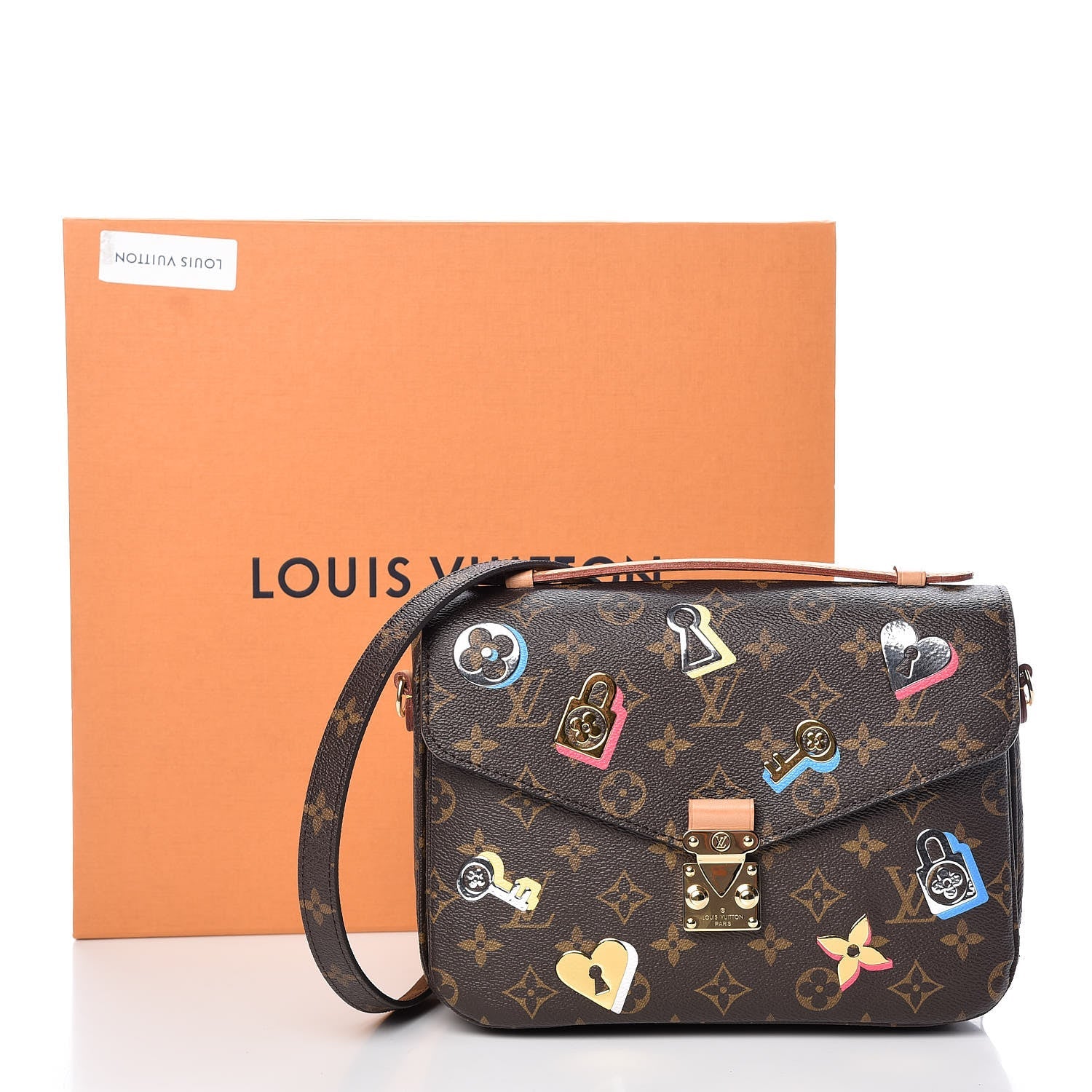 LOUIS VUITTON MONOGRAM LOVE LOCK POCHETTE METIS