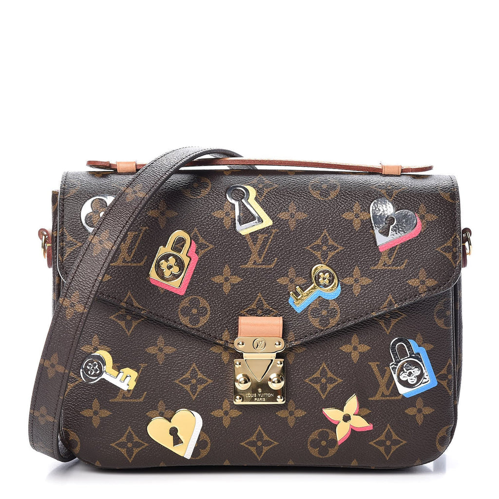 LOUIS VUITTON MONOGRAM LOVE LOCK POCHETTE METIS