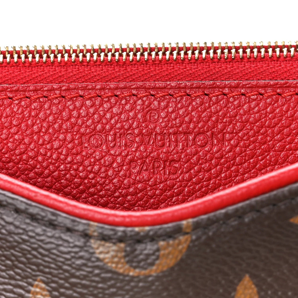 LOUIS VUITTON  MONOGRAM PALLAS CROSSBODY BAG CHERRY