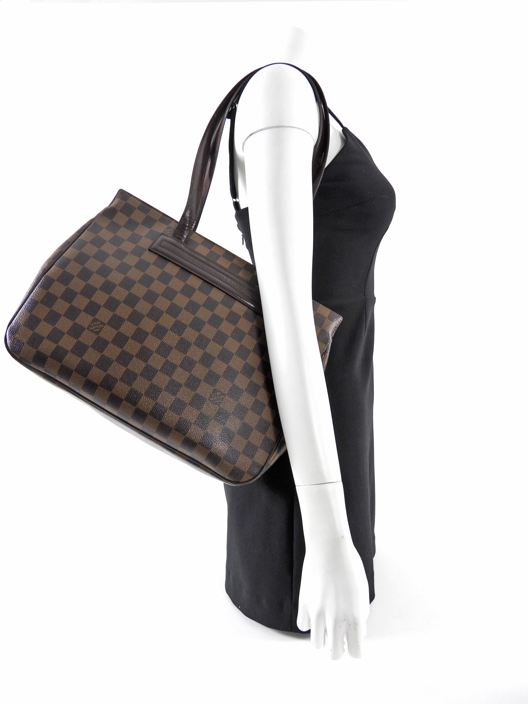 Louis Vuitton Damier Ebene Coated Canvas Clifton Shoulder Bag