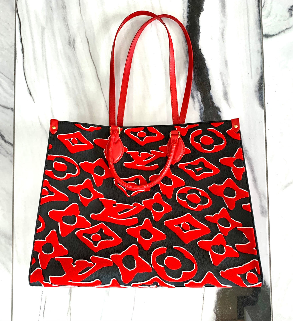 LOUIS VUITTON ON-THE-GO FISCHER MONOGRAM SHOULDER BAG