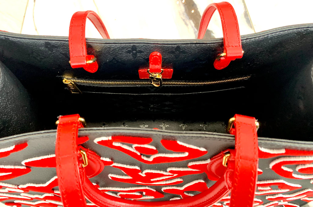 LOUIS VUITTON ON-THE-GO FISCHER MONOGRAM SHOULDER BAG