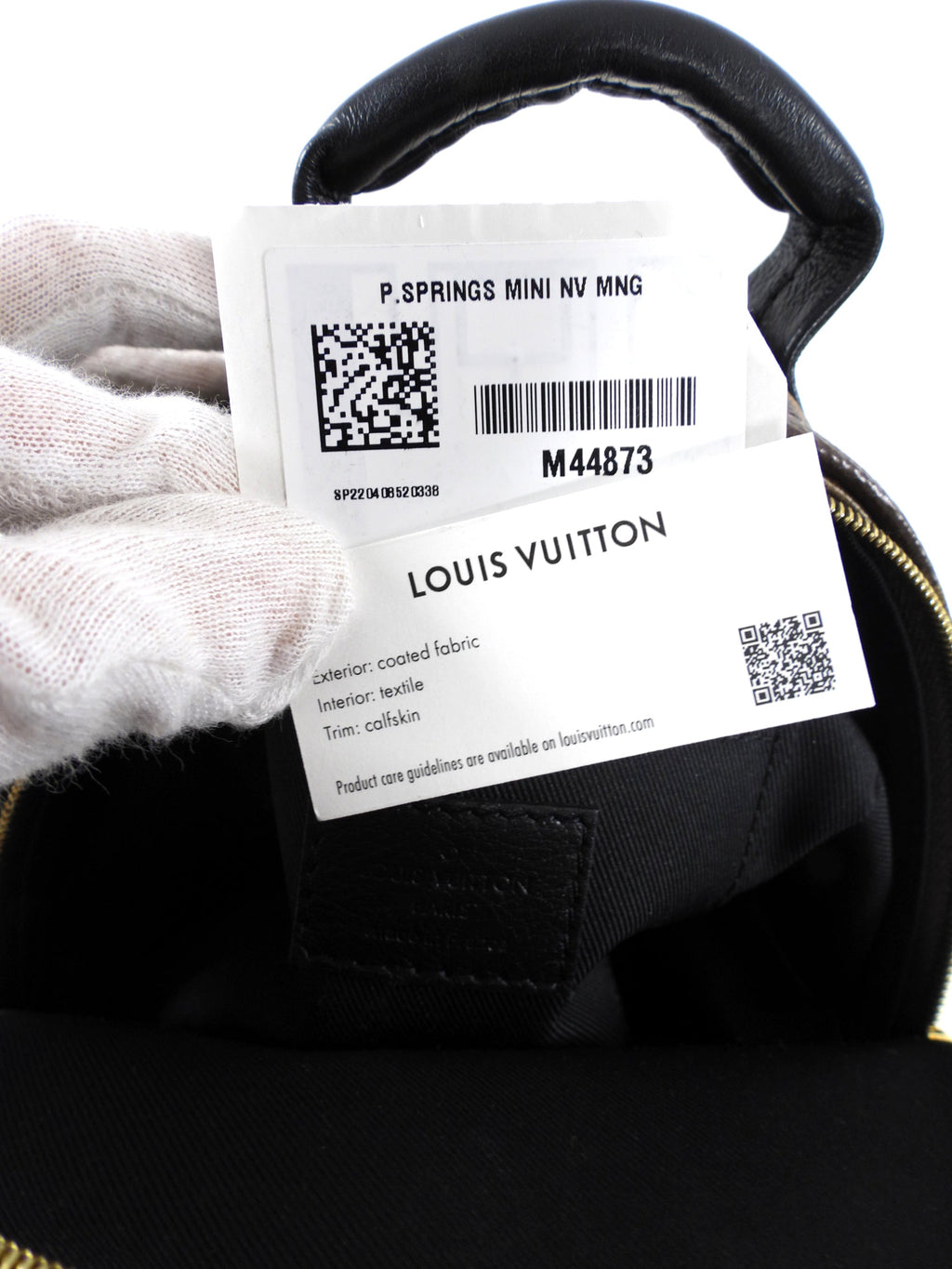 Louis Vuitton Monogram Canvas Palm Springs Mini Backpack