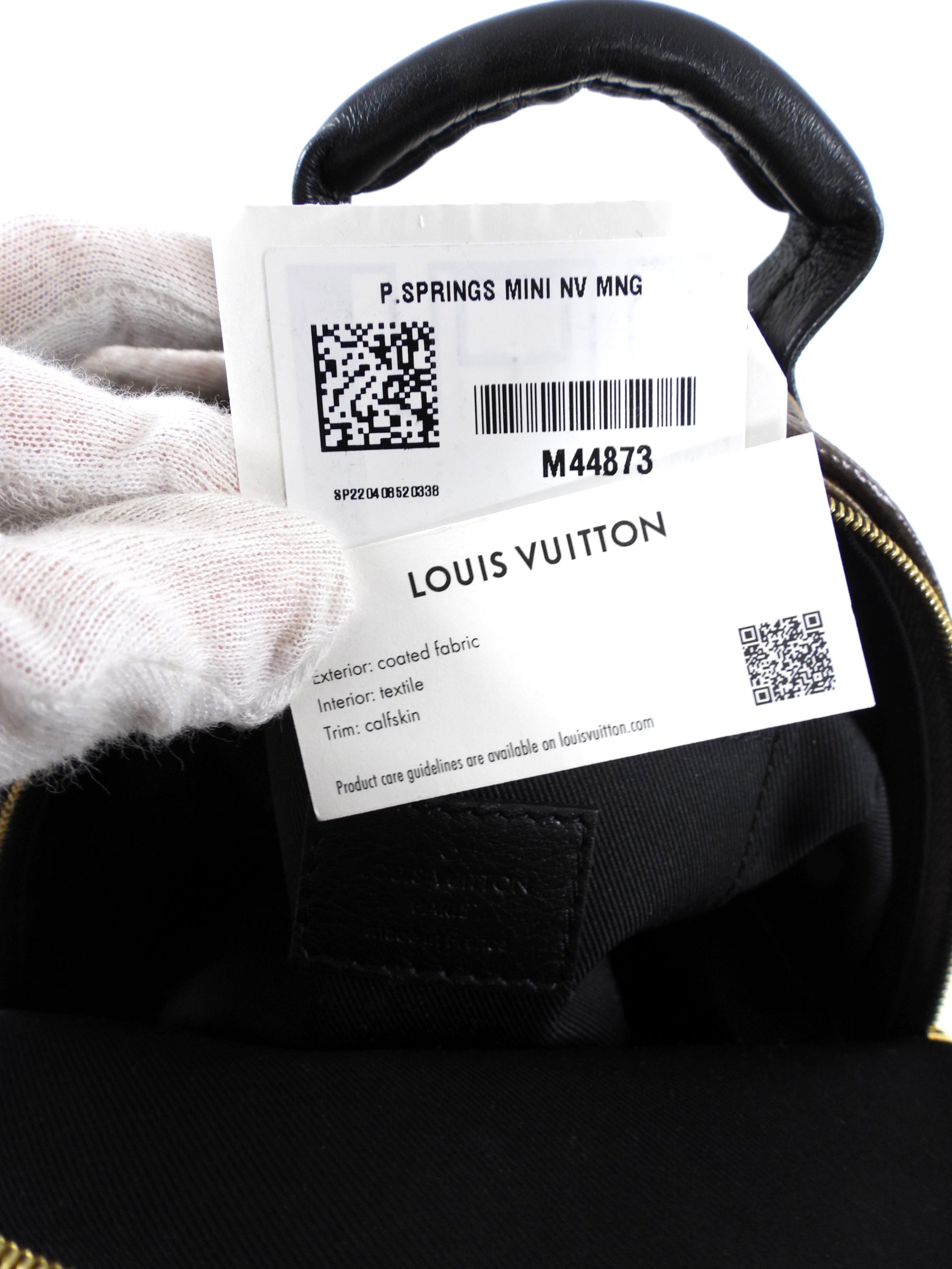 Louis Vuitton Monogram Canvas Palm Springs Mini Backpack
