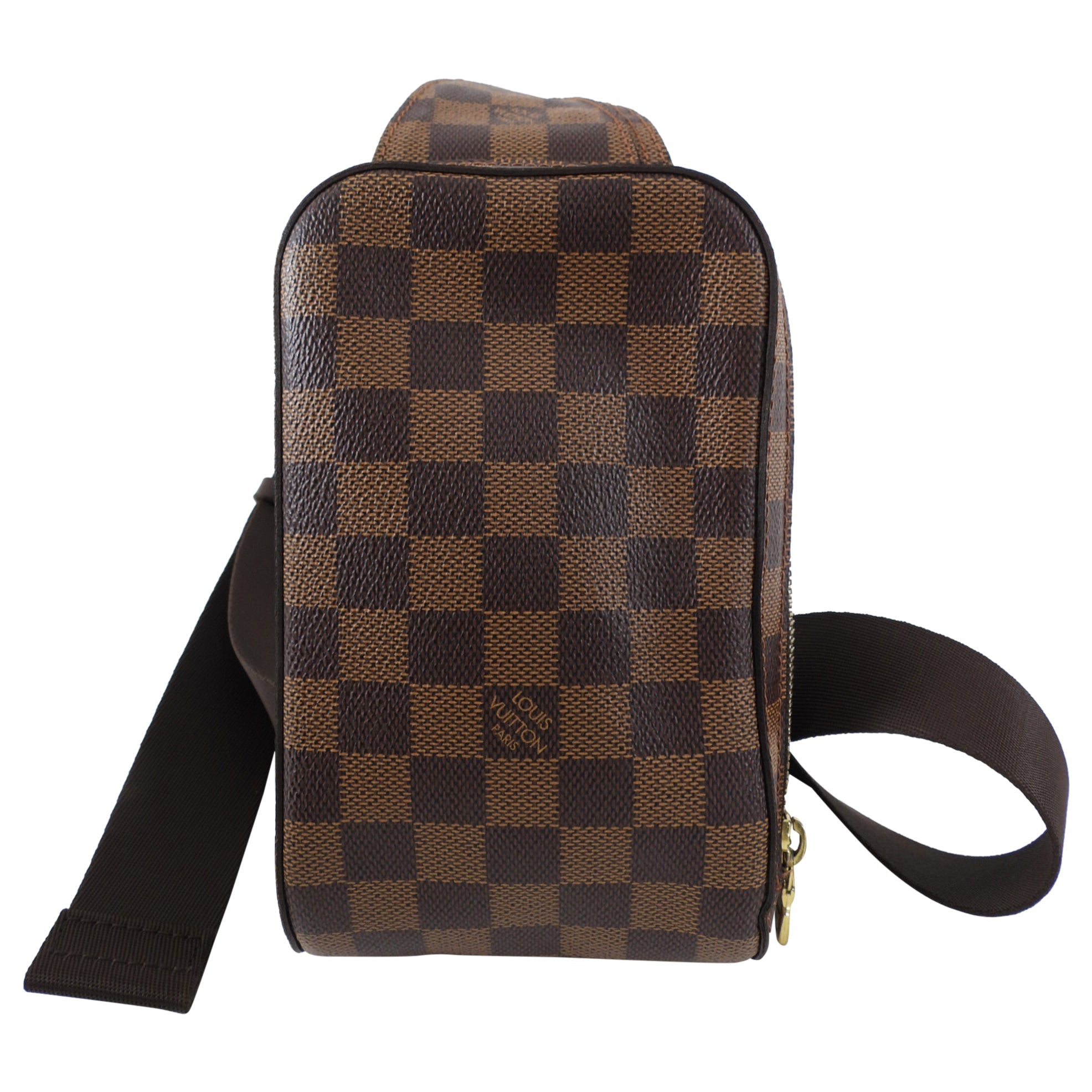 Louis Vuitton Brown Damier Ebene Geronimos Body / Belt Bag