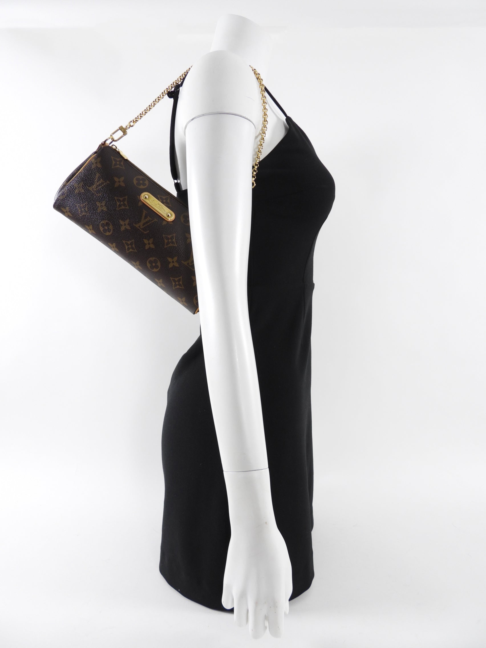 Louis Vuitton Monogram Canvas Eva Chain Pochette Bag