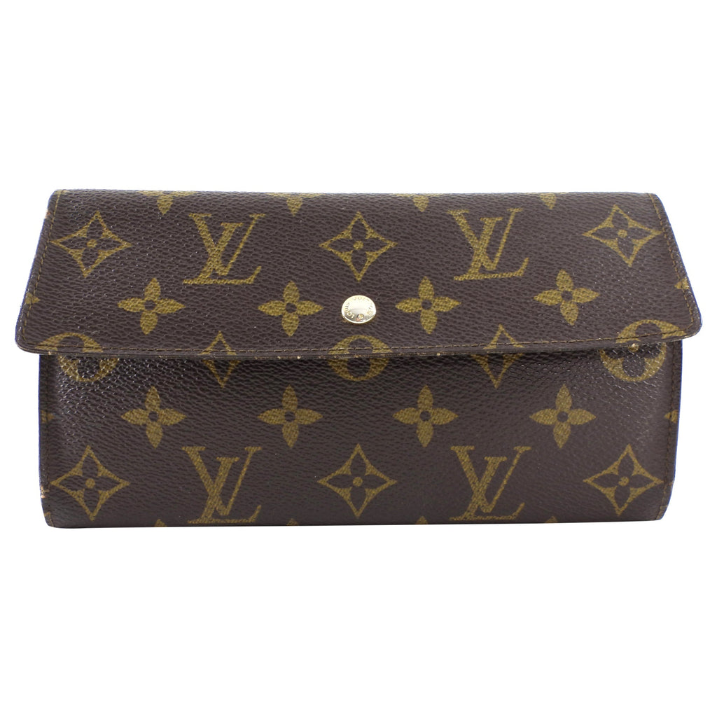 Louis Vuitton Vintage Monogram Trifold International Wallet