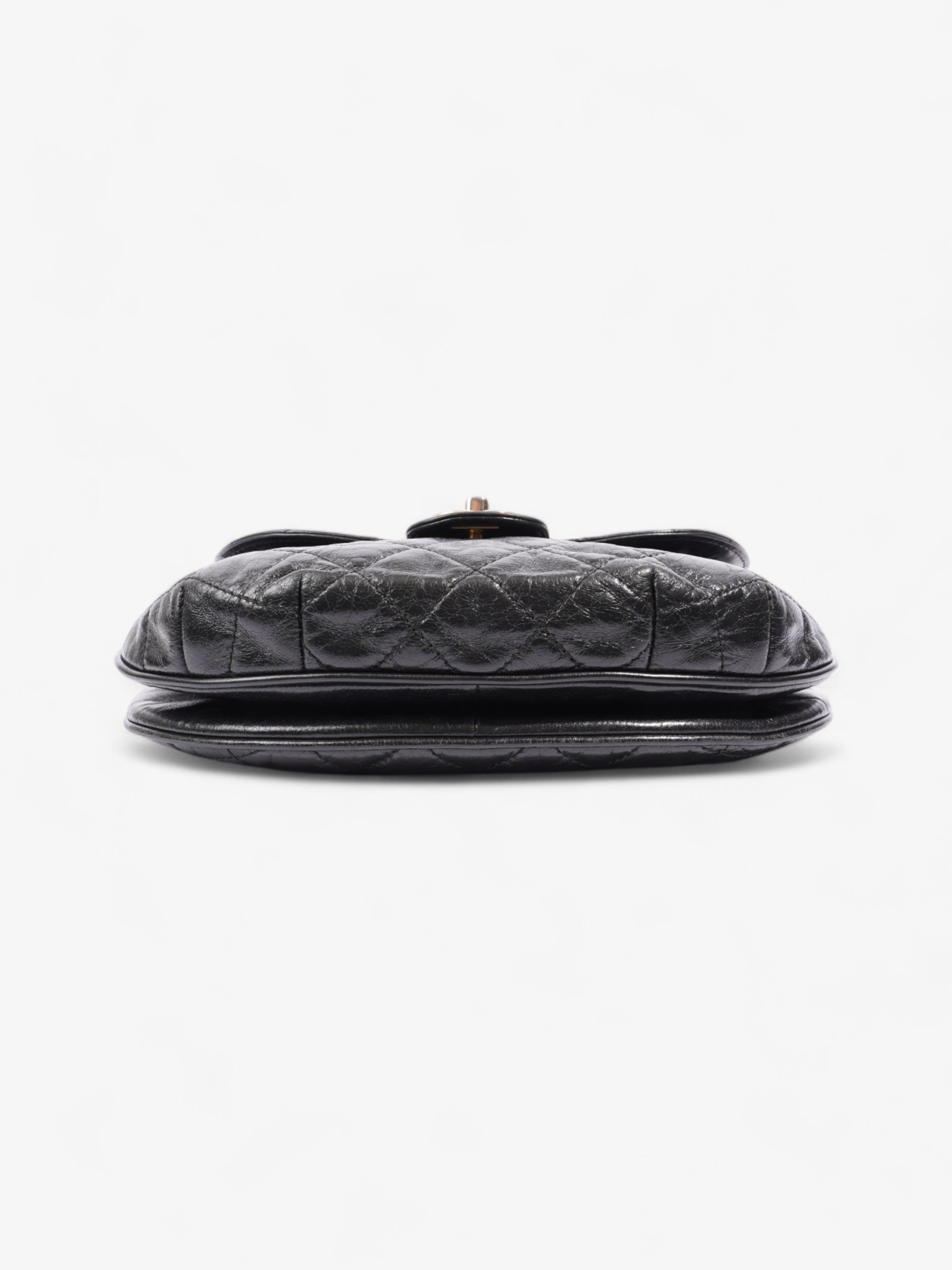 Chanel Dubai Black Calfskin Leather Medium