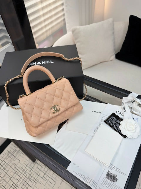 Chanel (21) Coco Handle Mini Flag Bag