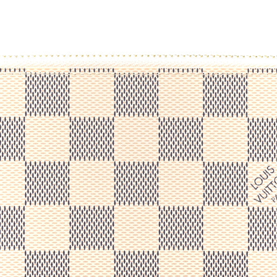 LOUIS VUITTON DAMIER AZUR CLÉMENCE WALLET – ROSE BALLERINE