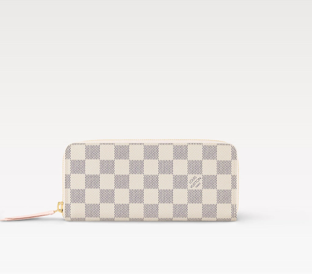 LOUIS VUITTON DAMIER AZUR CLÉMENCE WALLET – ROSE BALLERINE