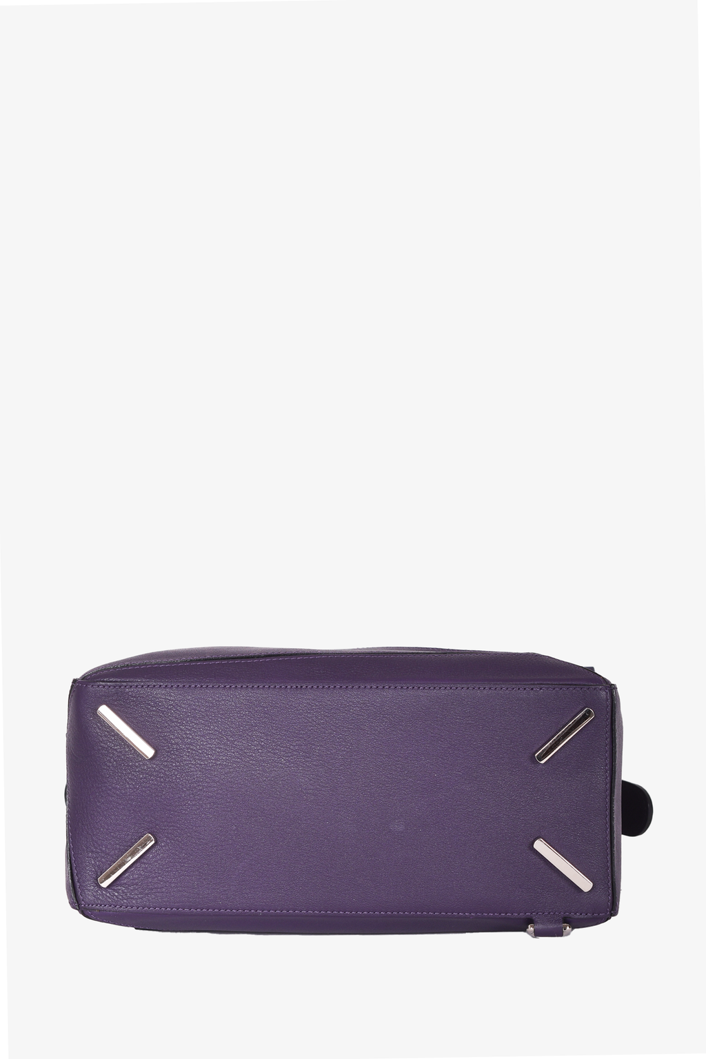 Loewe 2015 Purple Leather Medium Puzzle Bag
