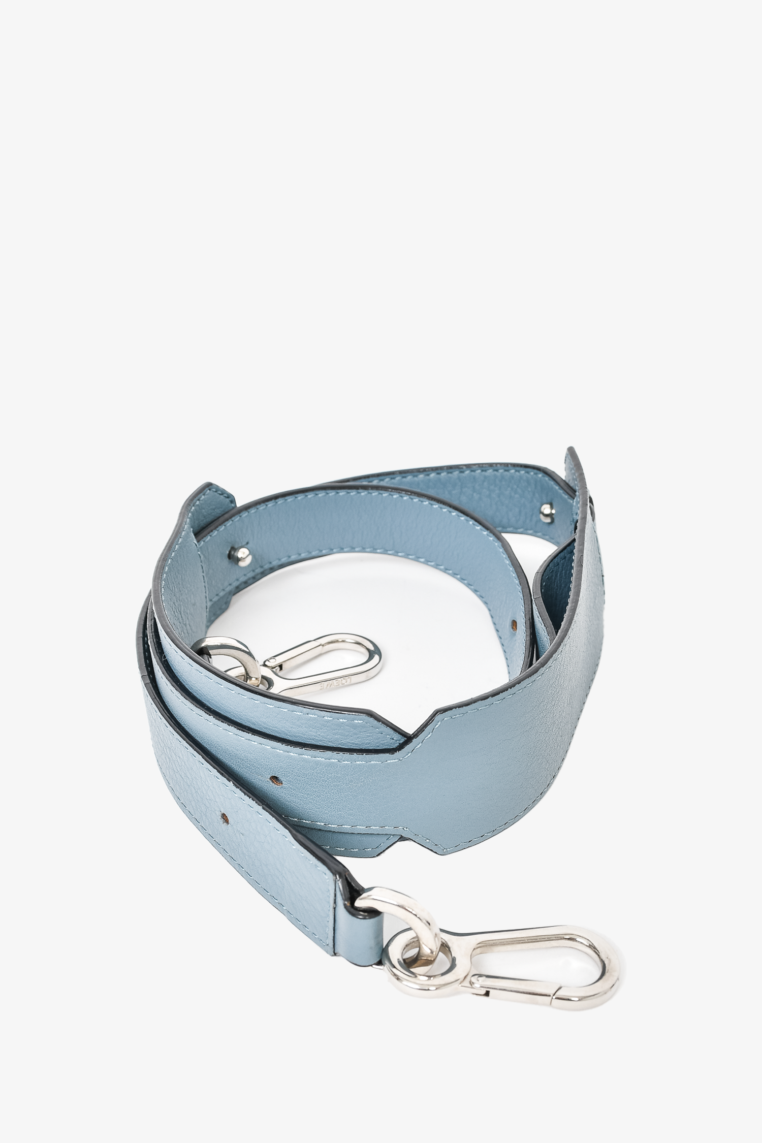Loewe 2016 Blue Leather Medium Puzzle Bag