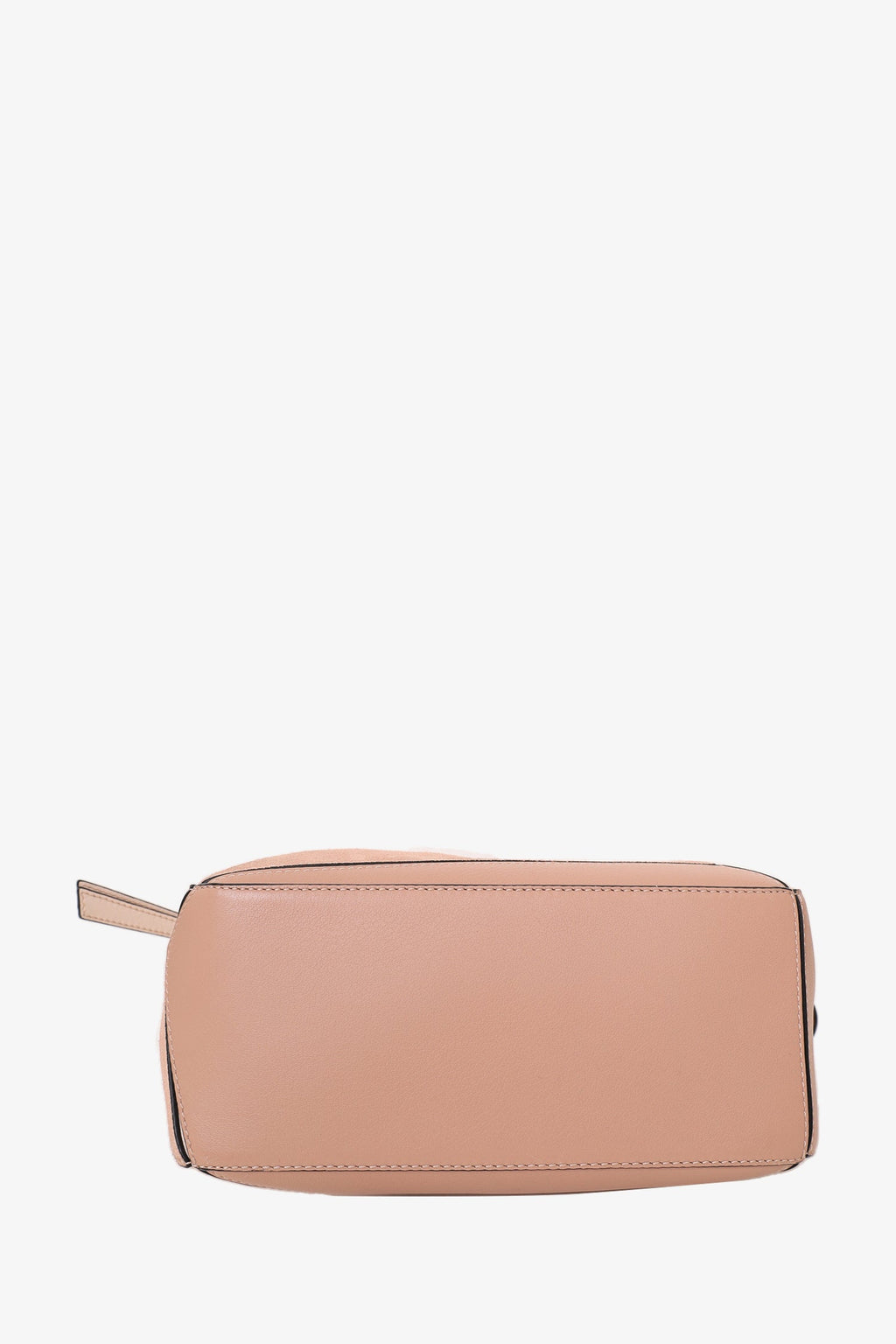 Loewe 2018 Blush Leather/Suede Small Puzzle Bag