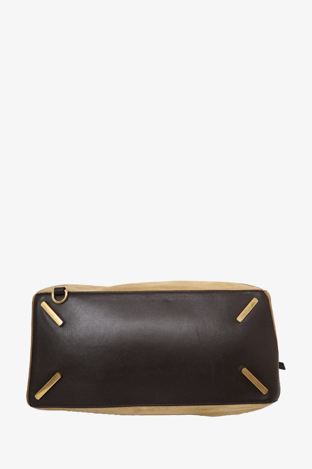 Loewe Beige Suede Medium Puzzle Bag (As Is)