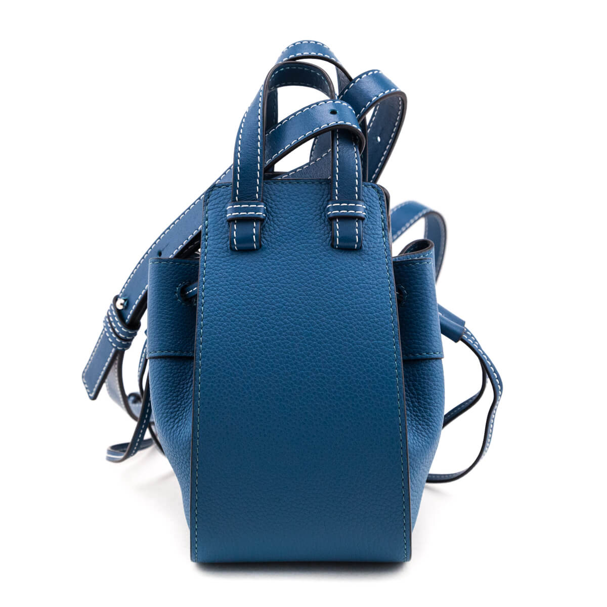 Loewe Blue Caslfkin Mini Hammock Shoulder Bag