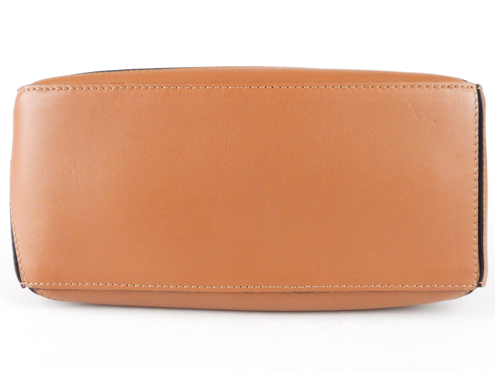 Loewe Brown Leather Small Two Way Puzzle Bag