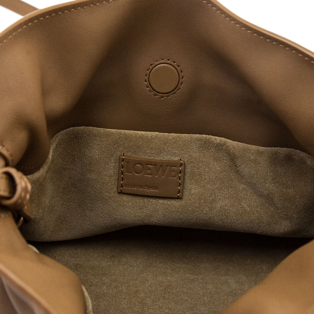 Loewe Brown Nappa Mini Flamenco Knot Bag