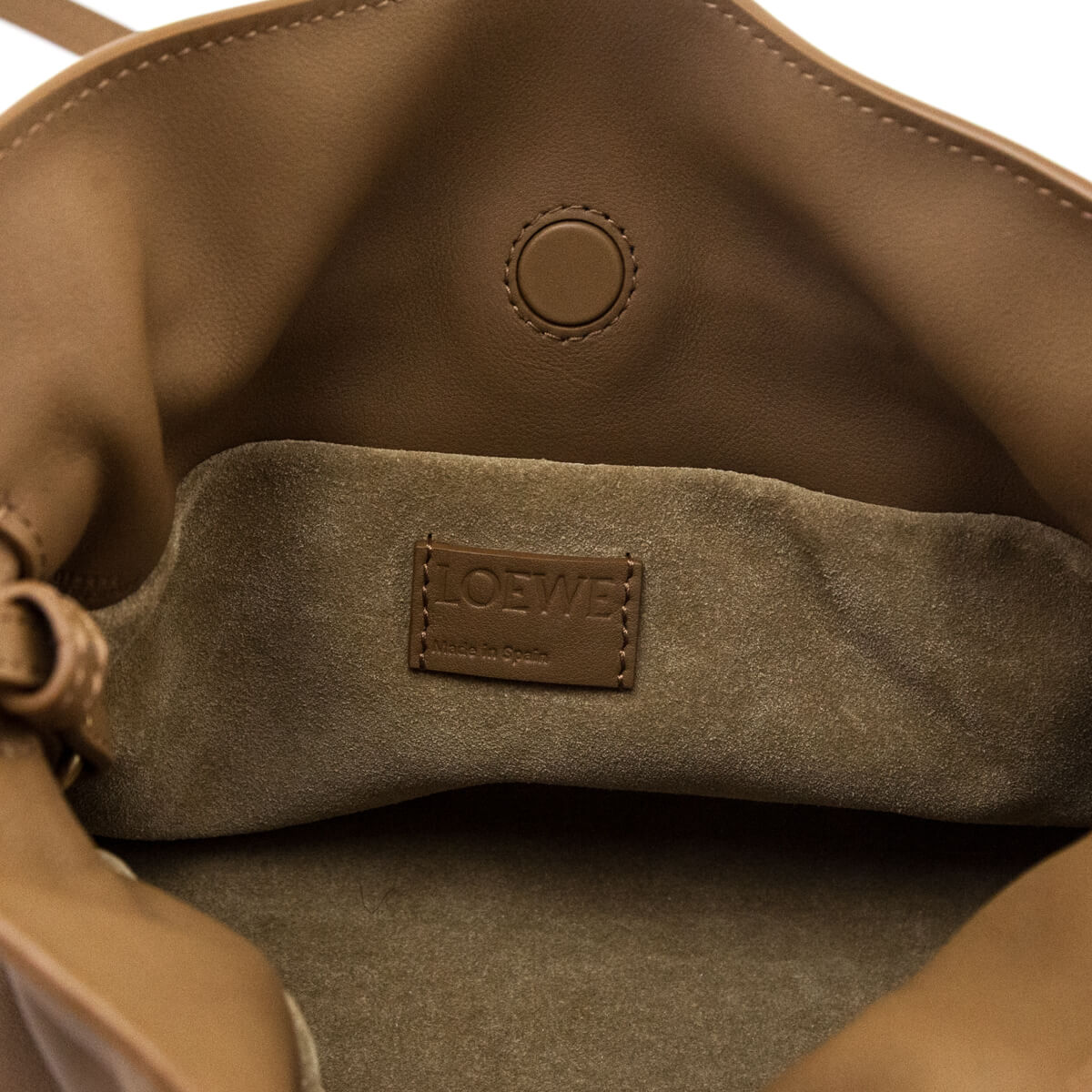Loewe Brown Nappa Mini Flamenco Knot Bag