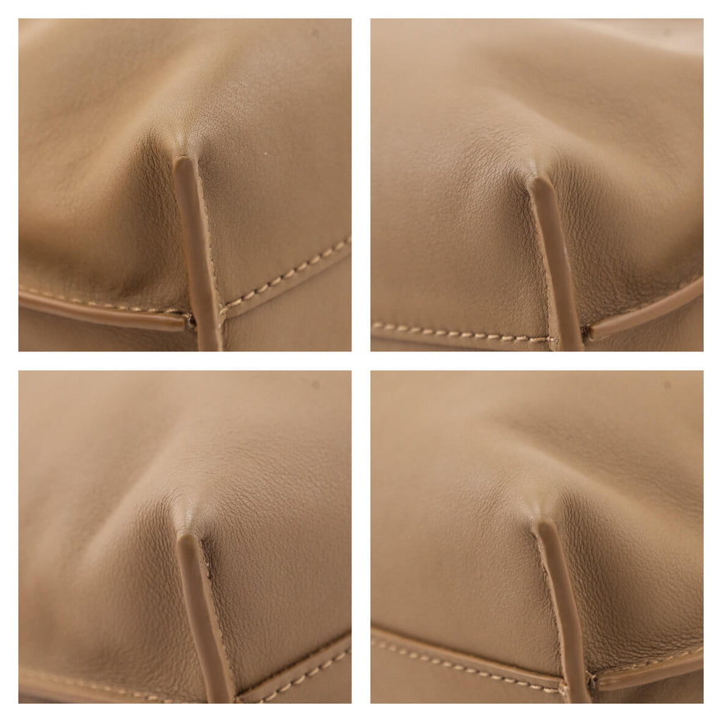 Loewe Brown Nappa Mini Flamenco Knot Bag