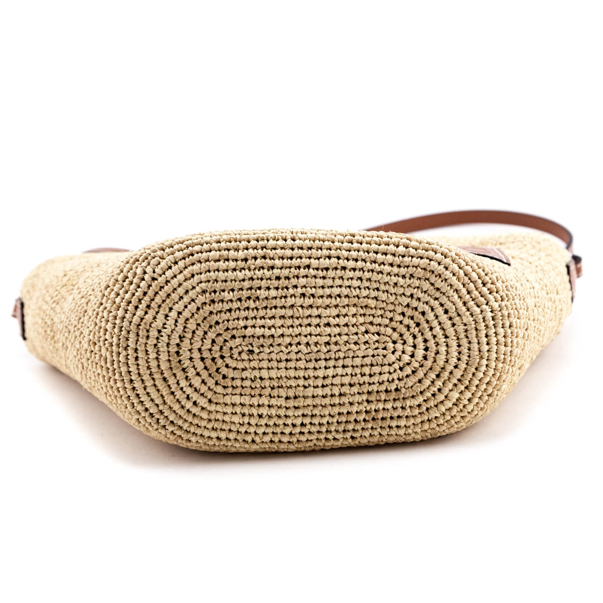 Loewe Raffia and Leather Paula's Ibiza Pochette Bag