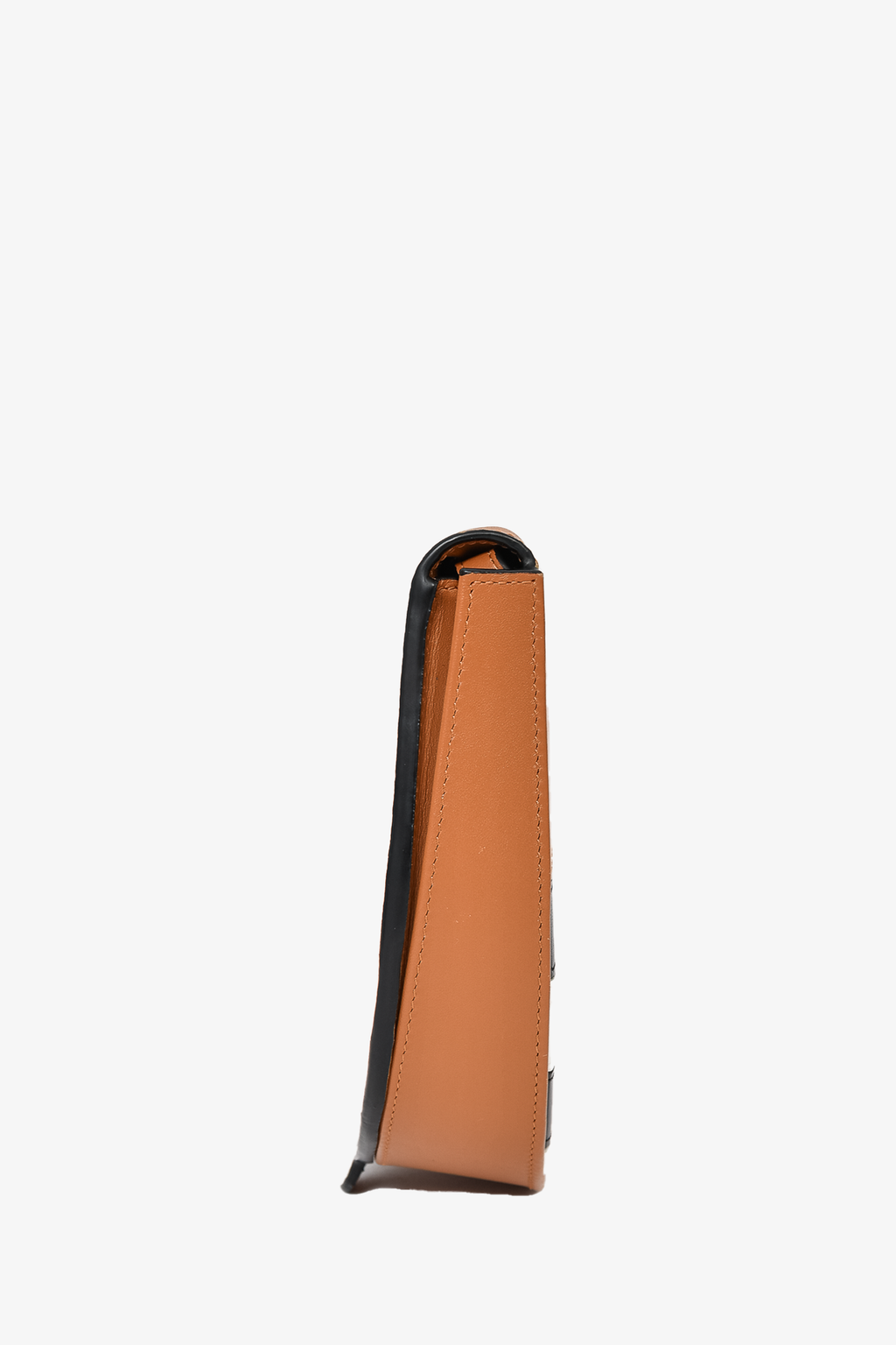 Loewe Tan/Black/White Striped Heel Crossbody