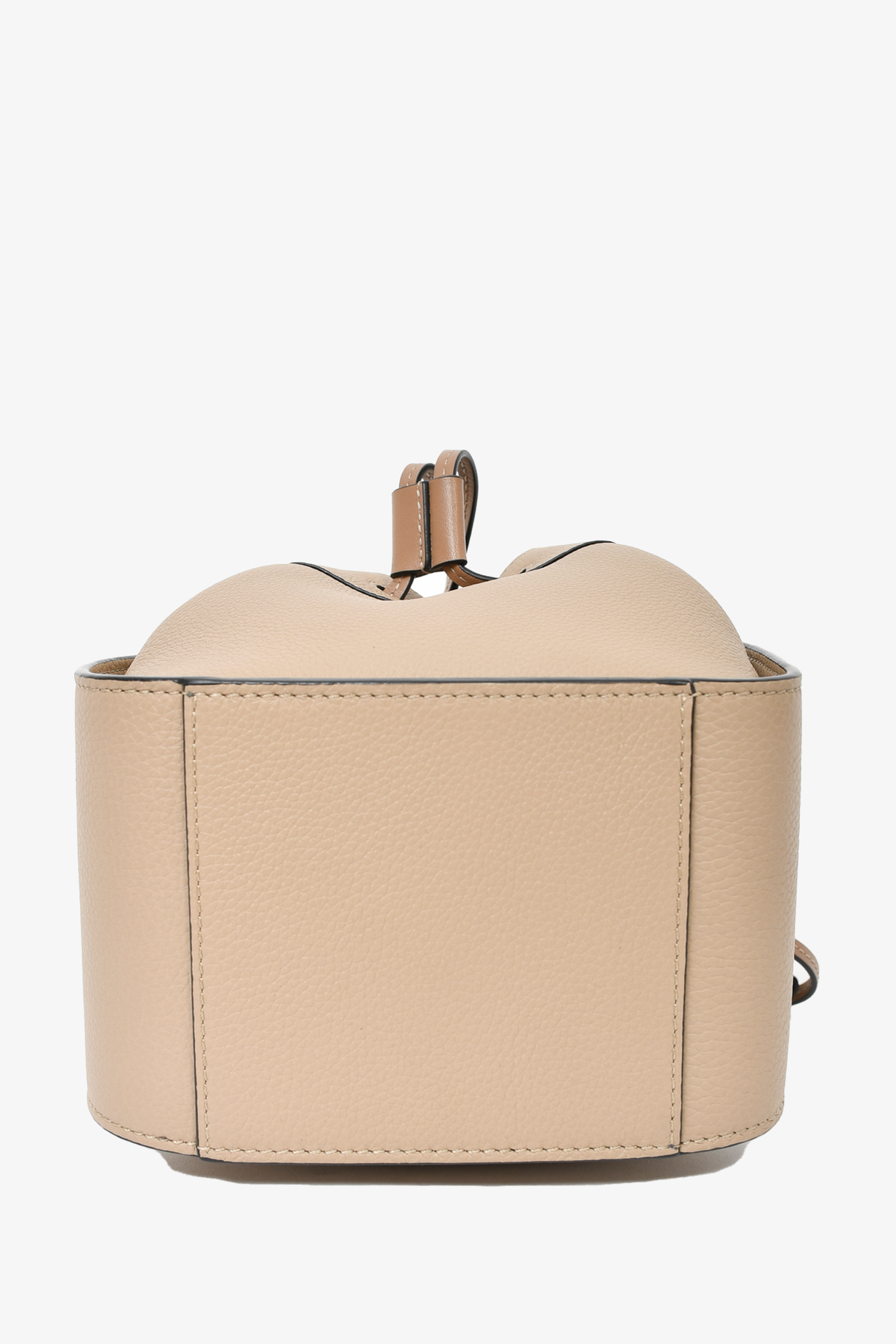 Loewe Taupe Leather Mini Hammock Crossbody