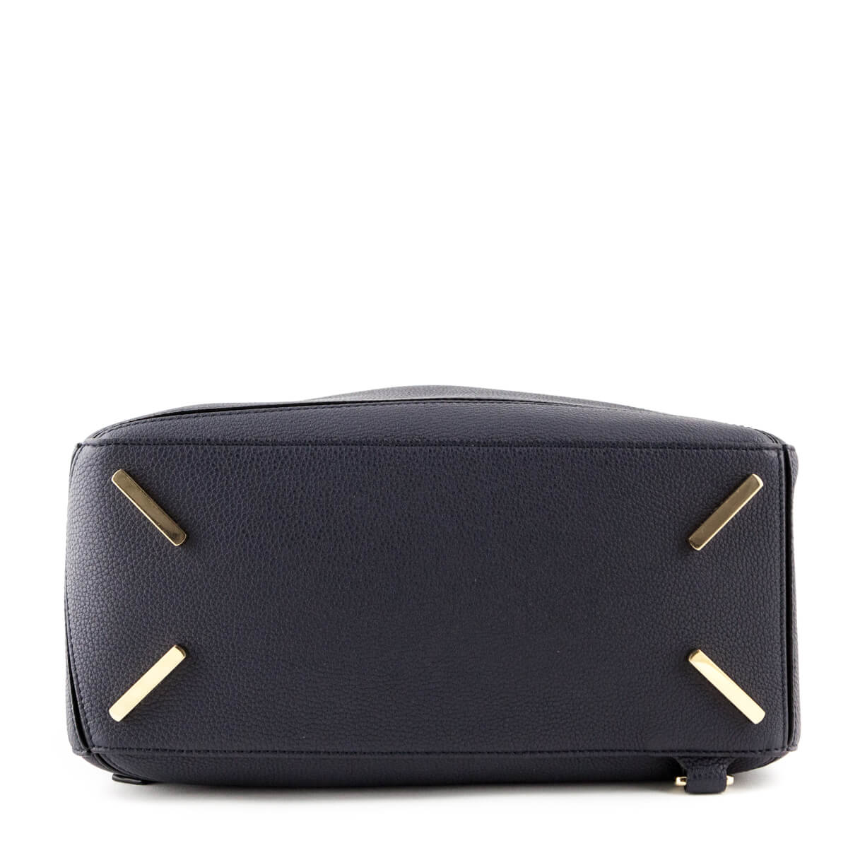 Loewe Midnight Blue & Black Calfskin Medium Puzzle Bag