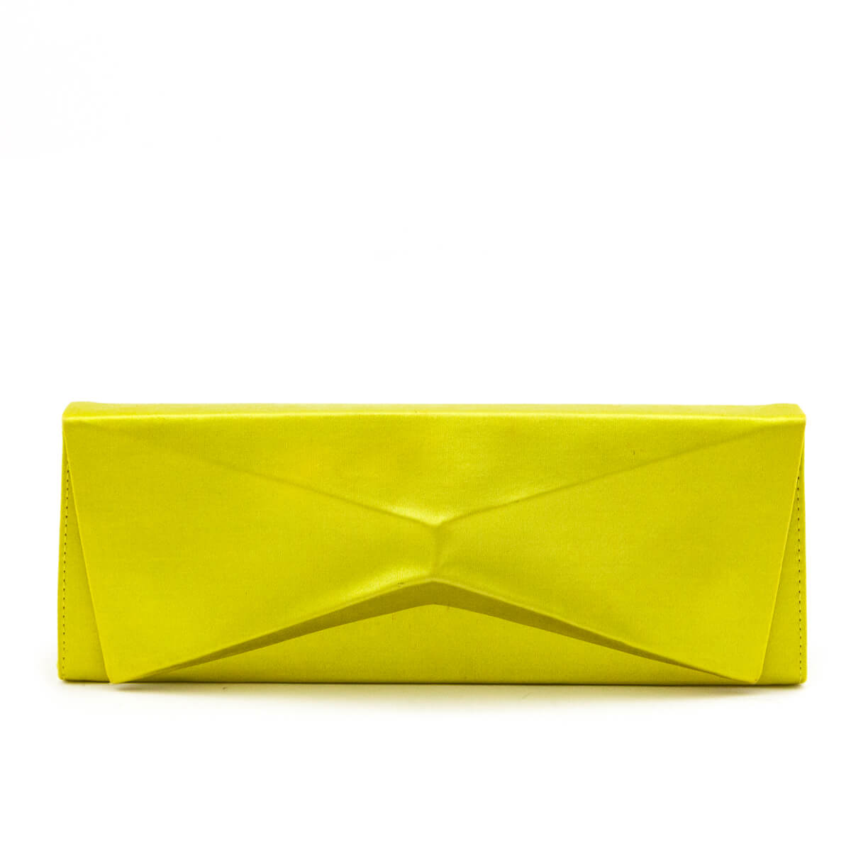 Louboutin Souffre Satin Triangolo Clutch