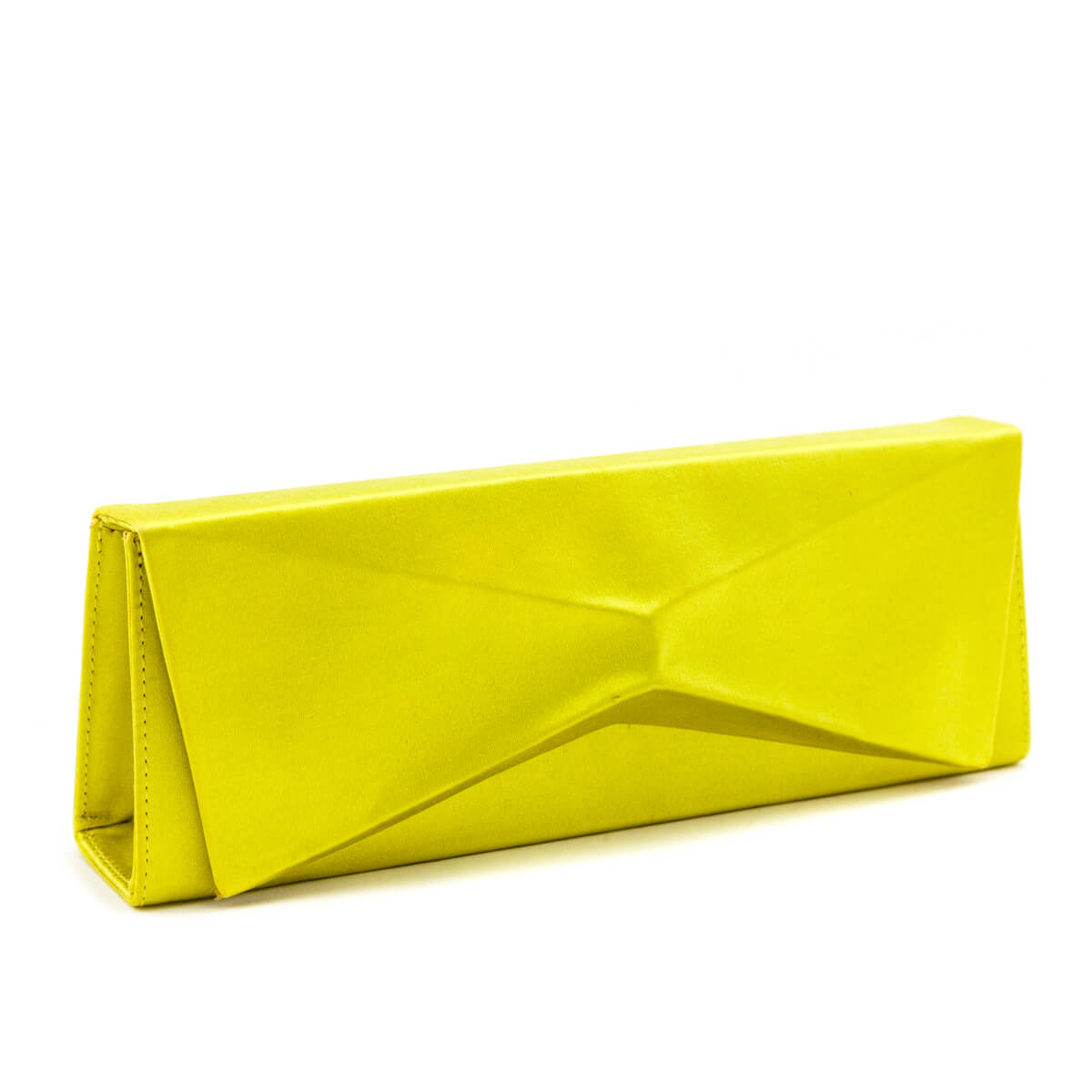 Louboutin Souffre Satin Triangolo Clutch