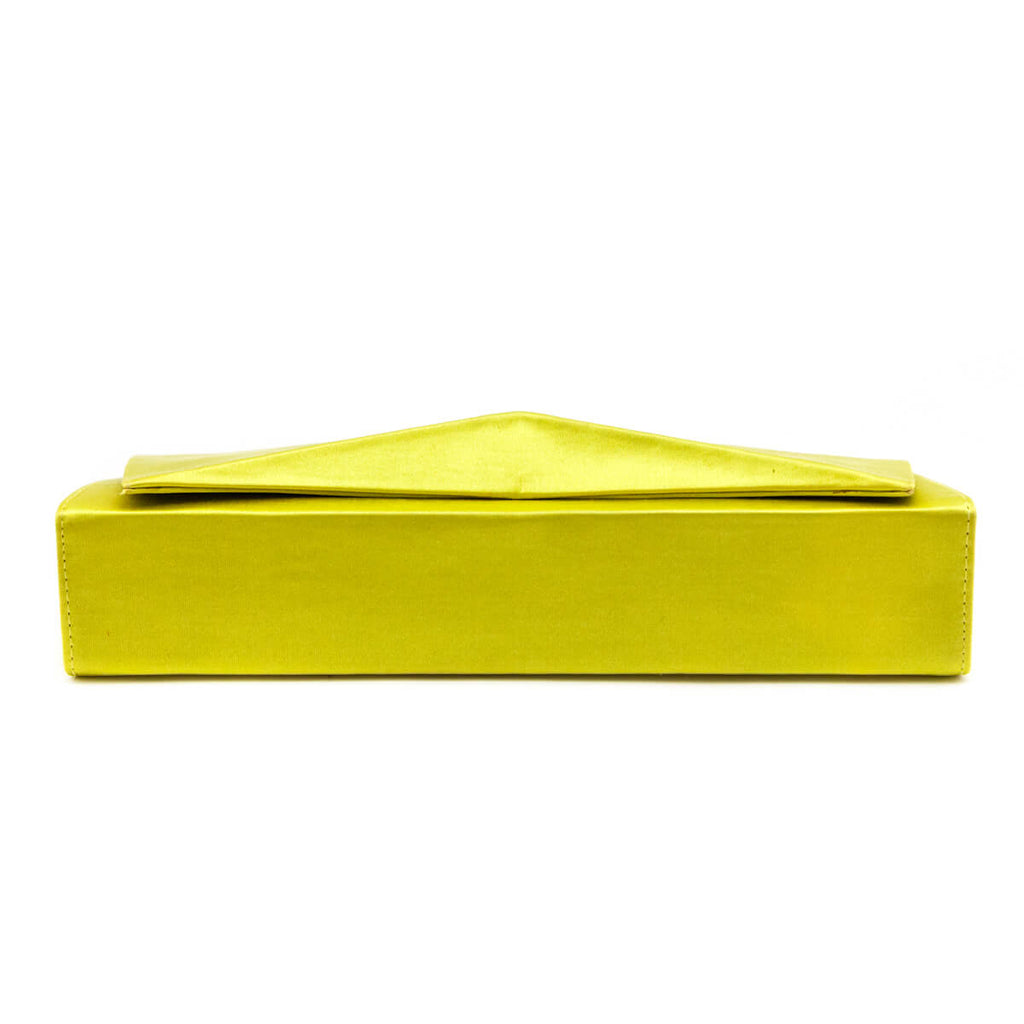 Louboutin Souffre Satin Triangolo Clutch