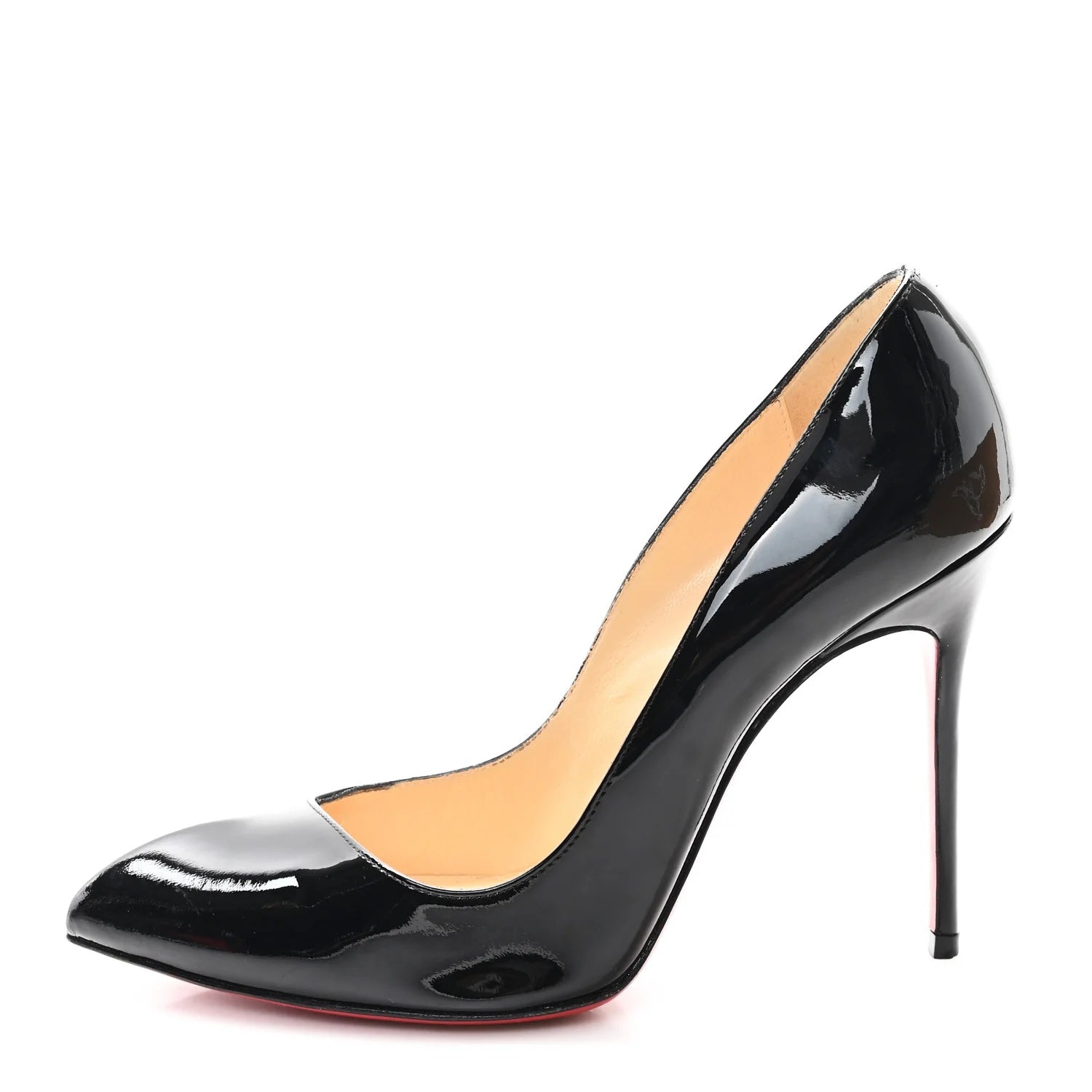CHRISTIAN LOUBOUTIN CORNEILLE 100 PATENT PUMPS