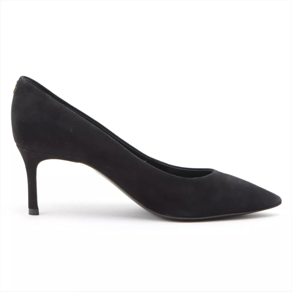 LOUIS VUITTON 16 YEAR LEATHER X SUEDE PUMPS