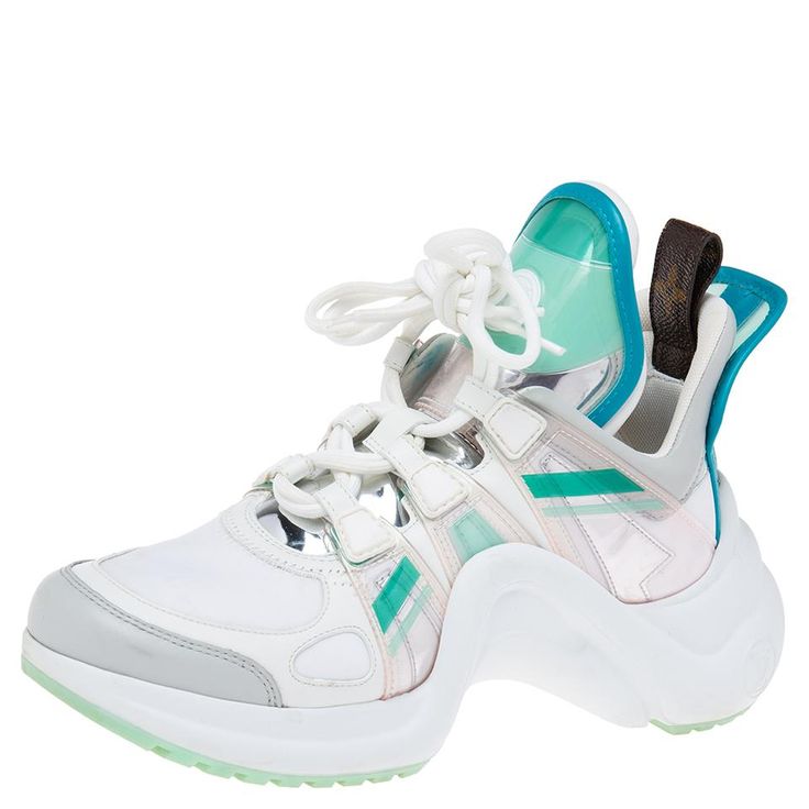 LOUIS VUITTON TRANSPARENT MONOGRAM ARCHLIGHT SNEAKERS