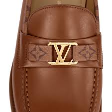 LOUIS VUITTON CALFSKIN LEATHER MAJOR LOAFERS