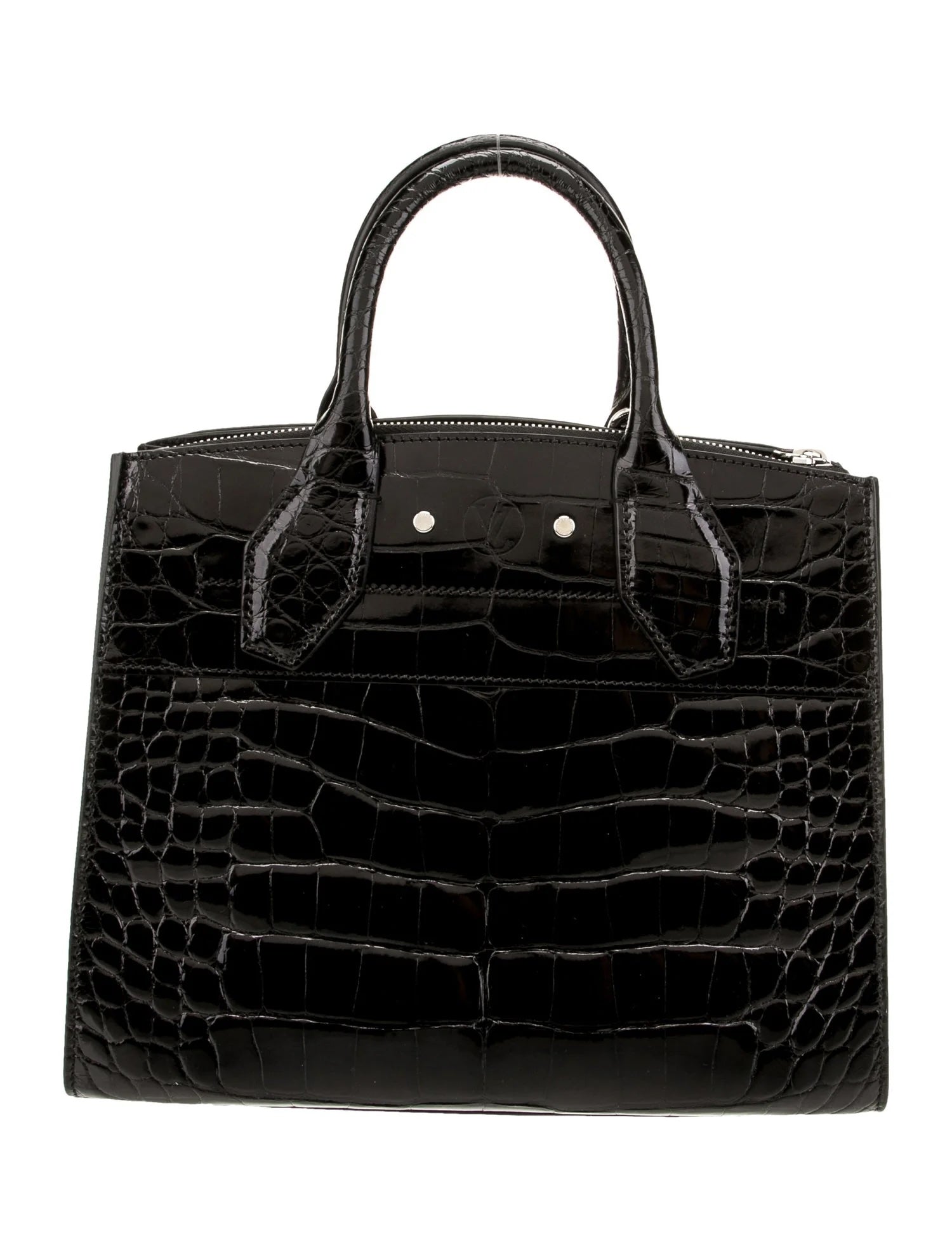 LOUIS VUITTON PYTHON CITY STEAMER HANDBAG